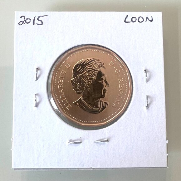 2014, 2014, 2015 and 2015 Canada Special Edition Specimen $1 Dollar Loonies! - Picture 8 of 10